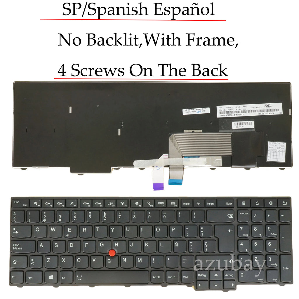 Lenovo ThinkPad Replacement Keyboard – Multi-Language EU Layout