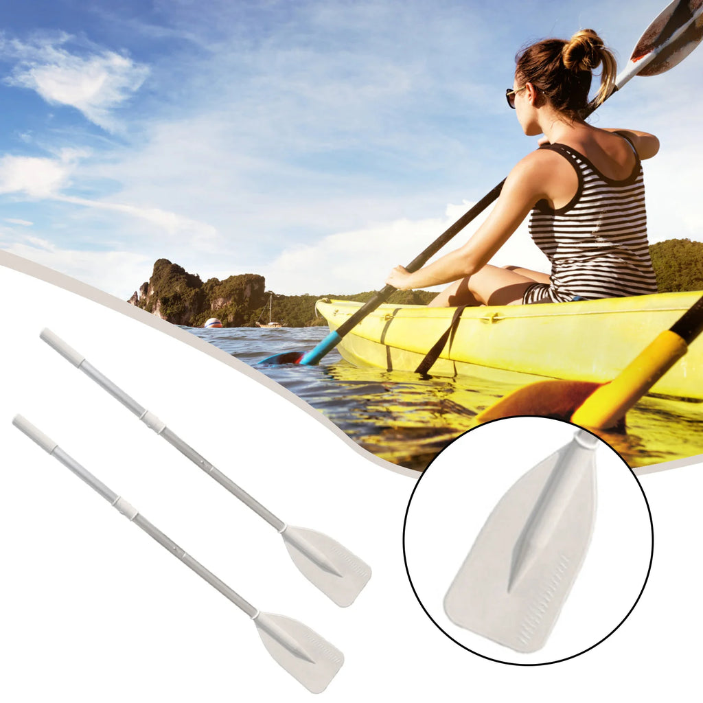 2-Pack Split Shaft Aluminum Oars – Kayak Canoe Dinghy
