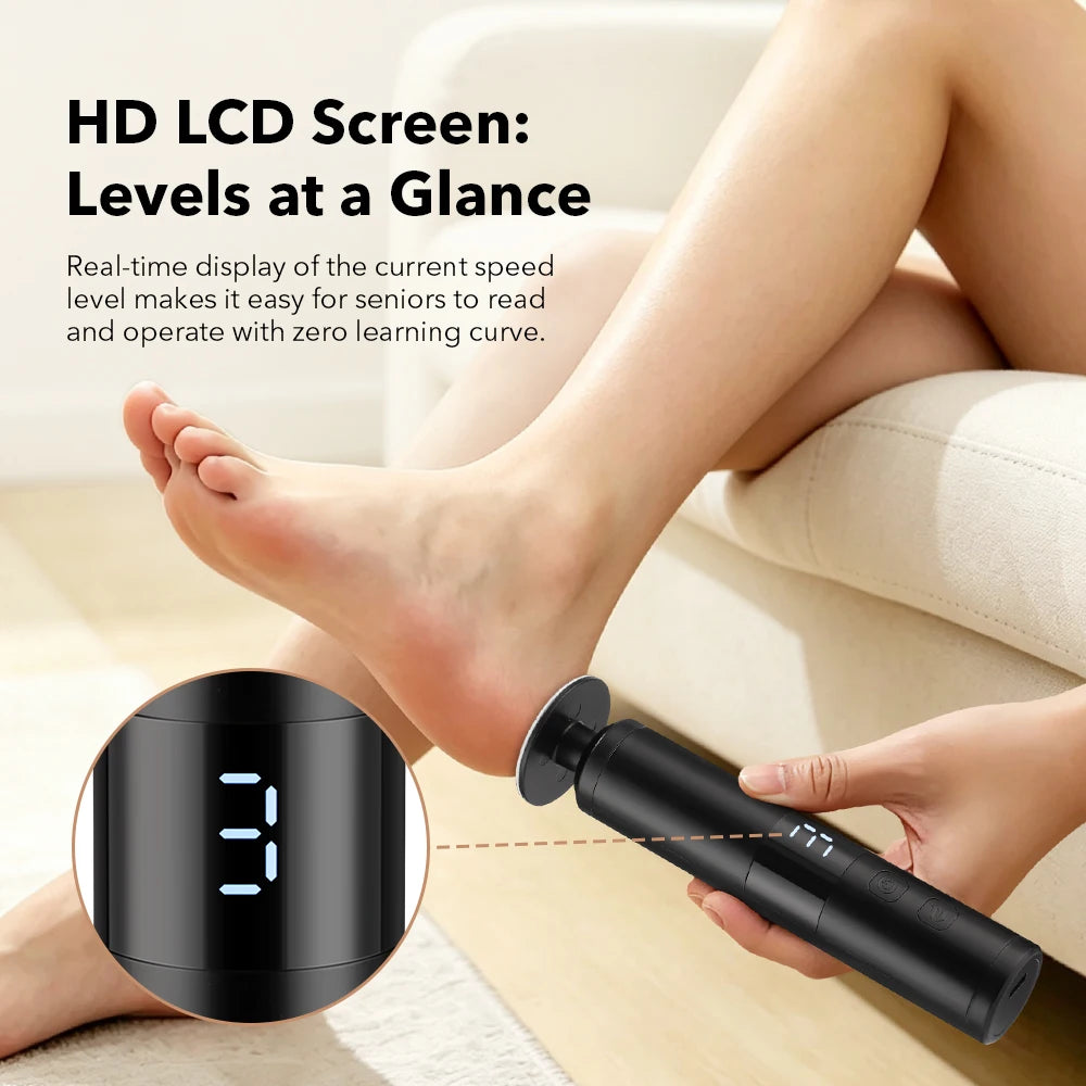 AFDEAL 2-in-1 Electric Callus Remover Pen & Nail File Tool