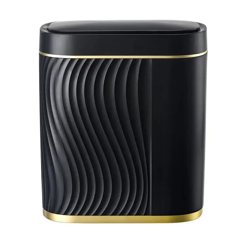 Smart Sensor Trash Can Slim Lid – Bathroom Waste Bin | VIBE