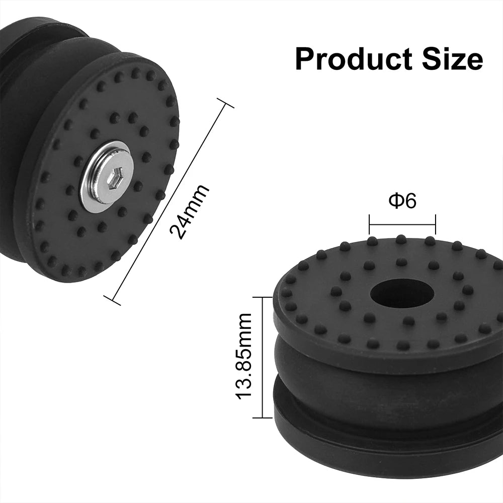 Bambu Lab H2D Rubber Anti-Vibration Replacement Feet Pads