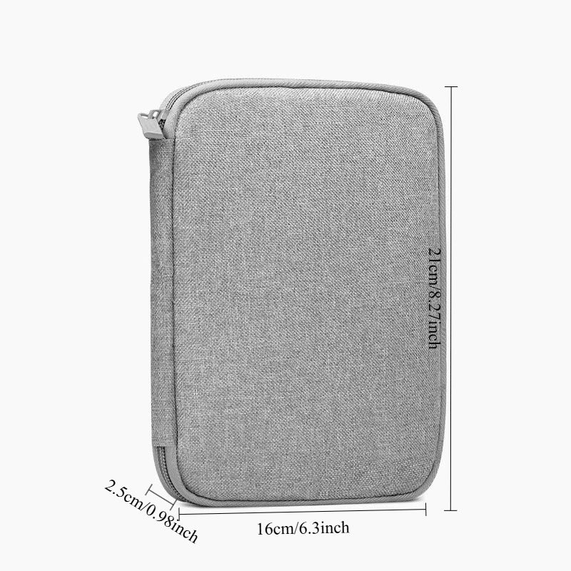 Travel Cable Organizer Bag – Electronics Accessories Case