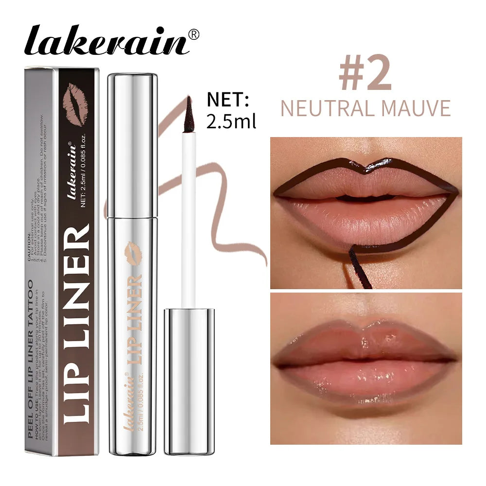 Peel Off Lip Liner Tattoo – Matte Waterproof Long-Lasting Stain