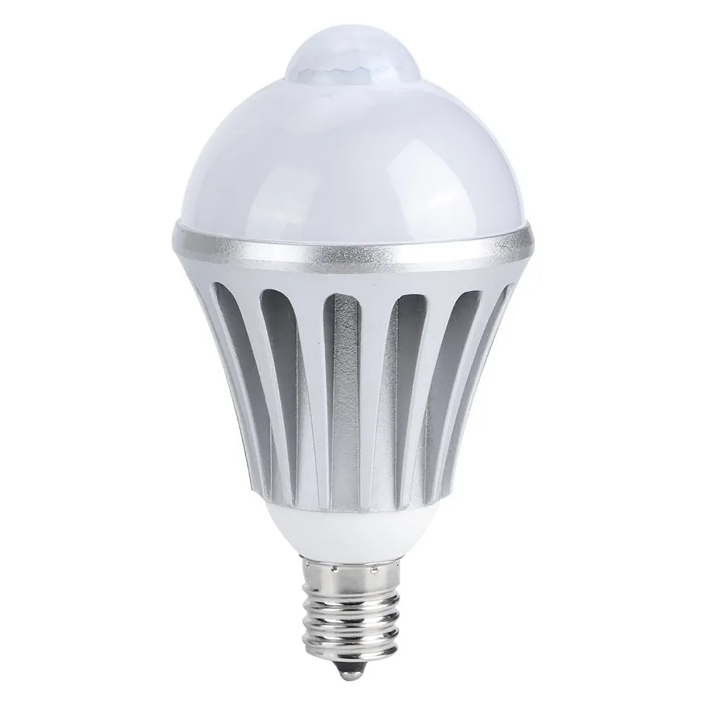 E17 Motion Sensor LED Bulb 10W A19 Auto Induction Light
