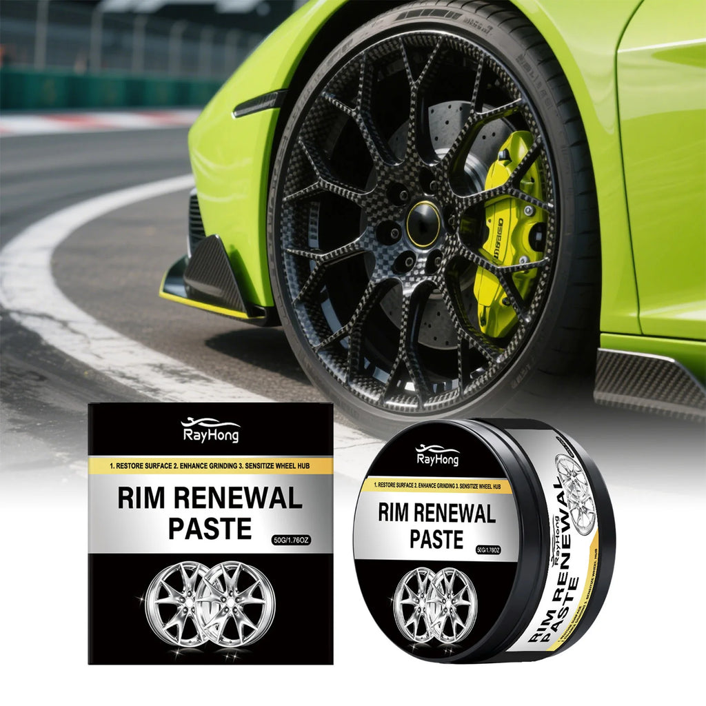 Wheel Scratch Repair Paste – High-Gloss Alloy Rim Polish 50g