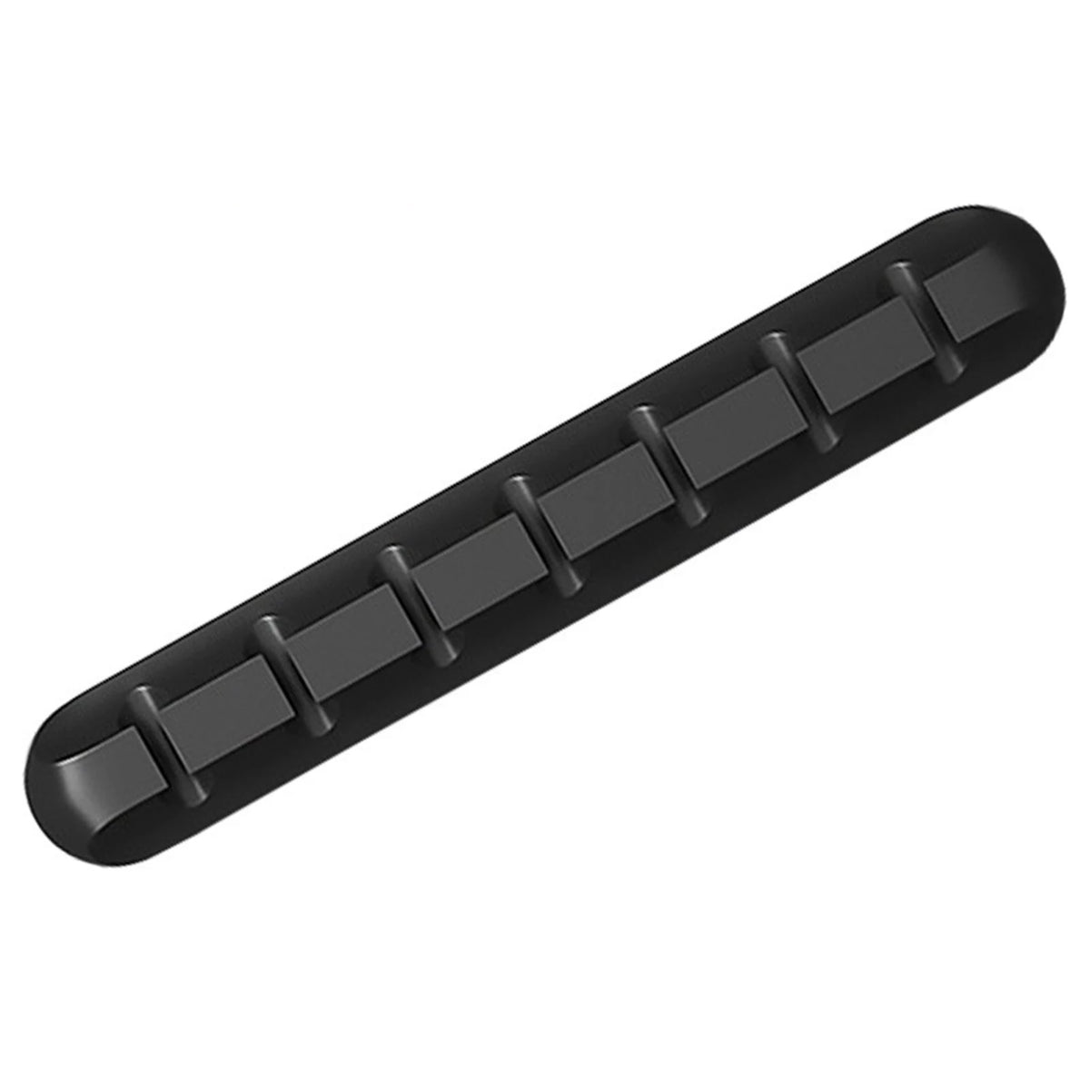 Silicone Desktop Cable Organizer – Multi-Hole Cord Holder