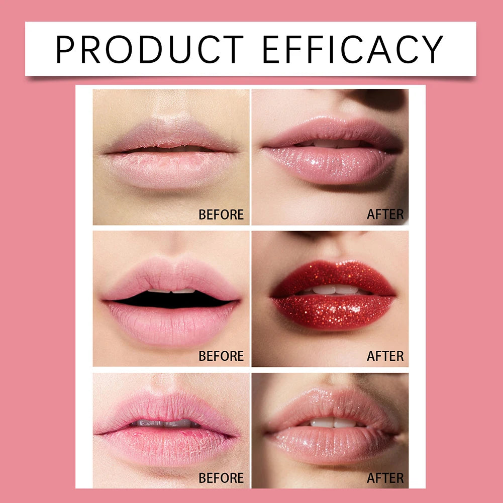 Misscheering Pink Shimmer Lip Gloss – Moisturizing & Non-Sticky