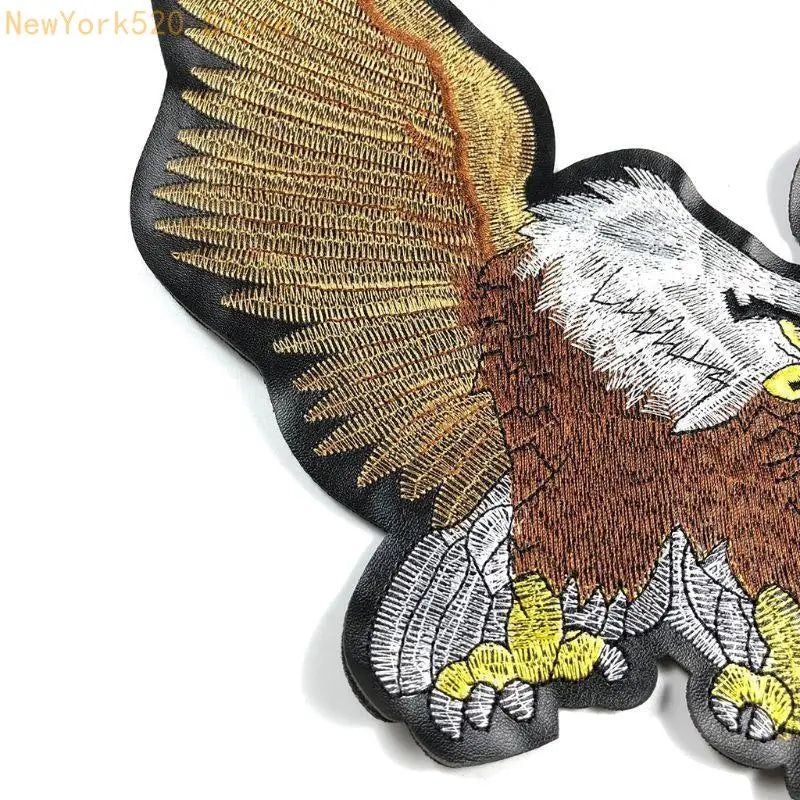 Bird Embroidered Sew-On Applique Patch – DIY Fabric Badge