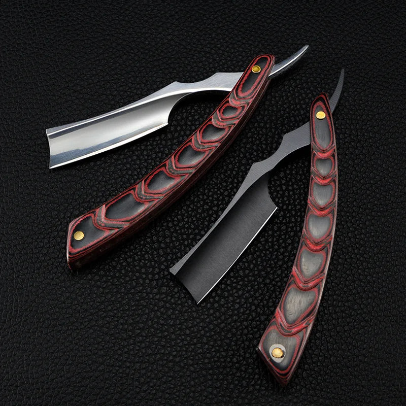 Professional Straight Edge Folding Barber Razor – Stainless Steel