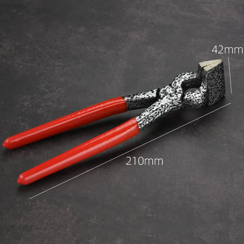 VIBE Flat Mouth Pliers Folding Tool – Leather Wallet DIY