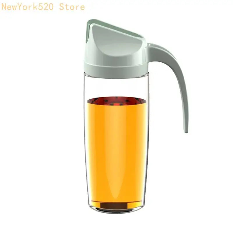 Auto-Cap Leakproof Glass Oil & Condiment Dispenser Bottle