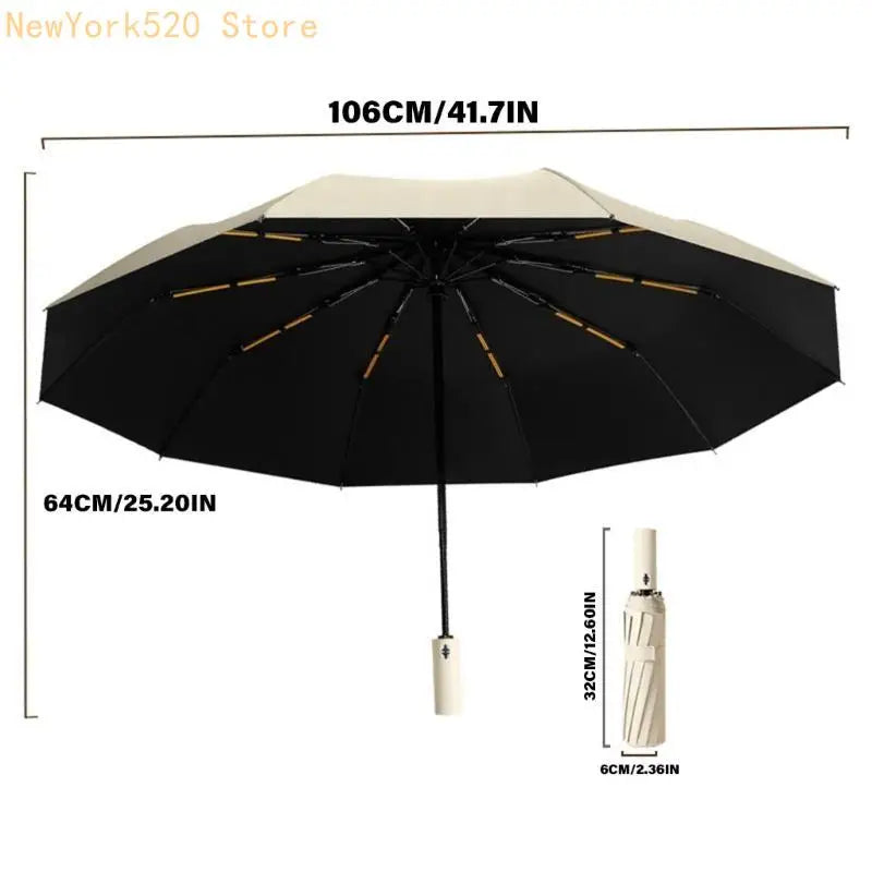 VIBE 24-Rib Windproof Auto Umbrella – Business & Travel