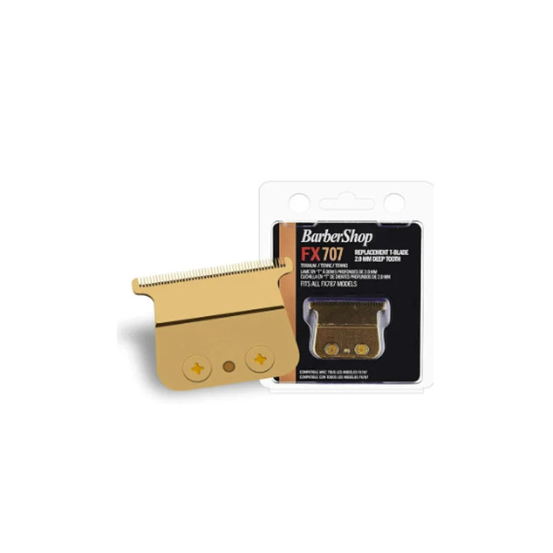 FX707 Gold DLC 2.0 Replacement Blades for BaByliss FX787 FX726