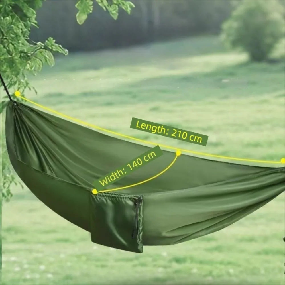 Colorful Dacron Camping Hammock – Single & Double, 200kg