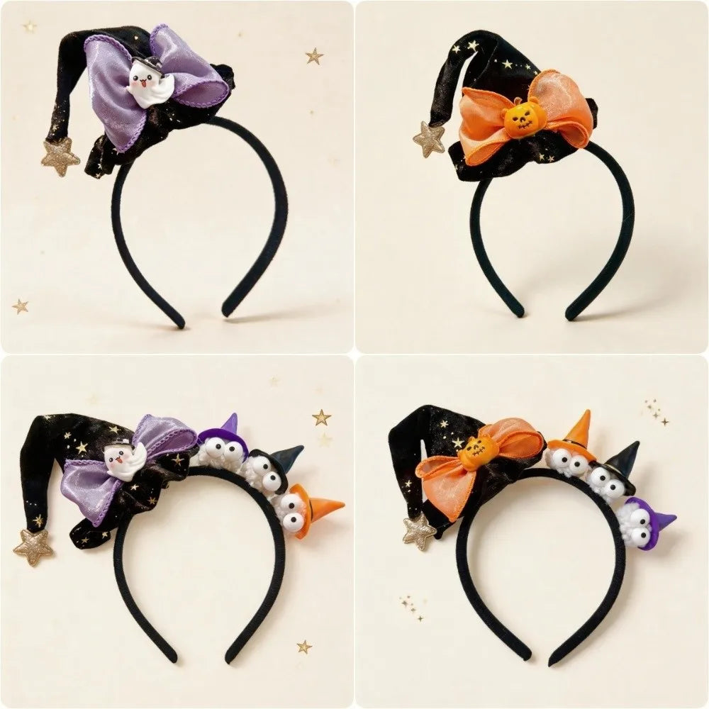 Halloween Headband Ghost Pumpkin Witch Hat Costume Accessory