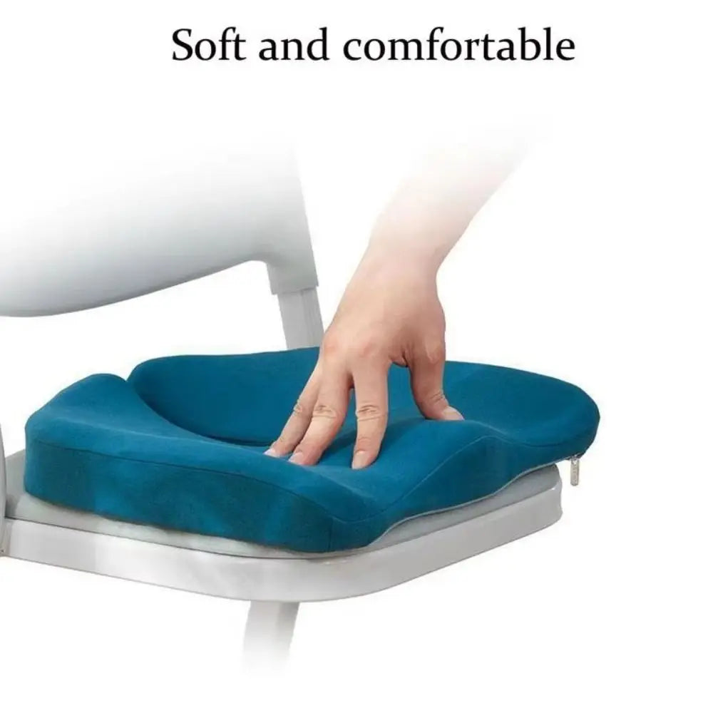 Memory Foam Seat Cushion – Non-Slip Ergonomic Chair & Car Pad