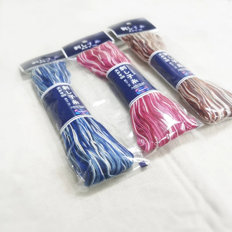 Olympus Cotton Embroidery Thread 6-Strand 100m Gradient