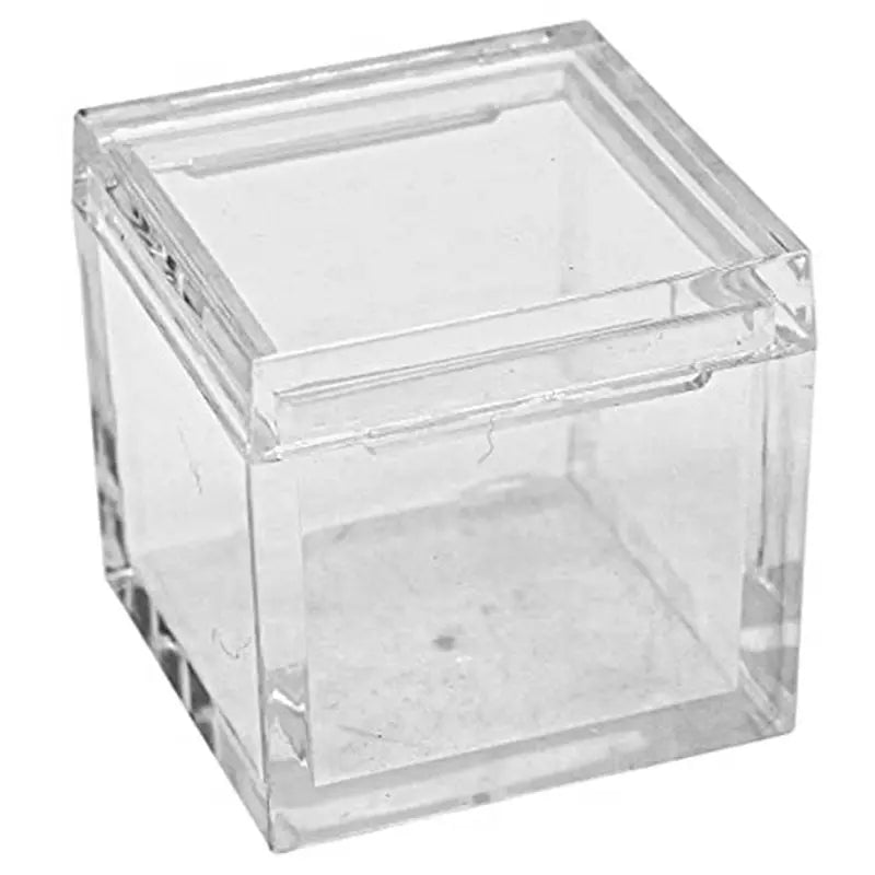 30-Pack Clear Acrylic Cases for 10mm Periodic Table Cubes