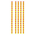 Artificial Marigold Garland 5Pcs 5 Ft – Orange & Yellow Décor
