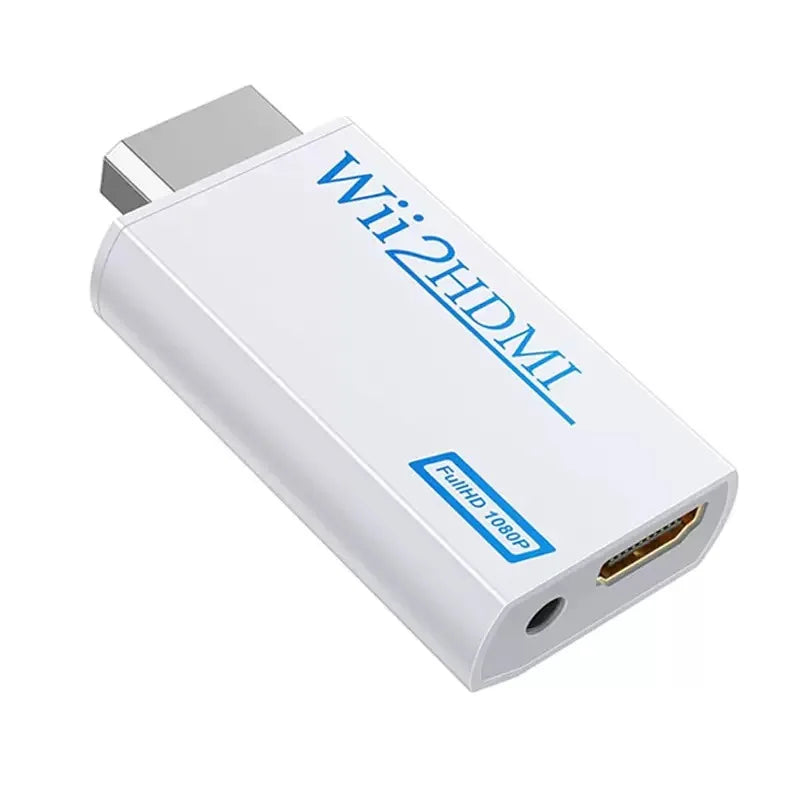 Wii to HDMI Adapter 1080P/720P HD Converter + 3.5mm Audio