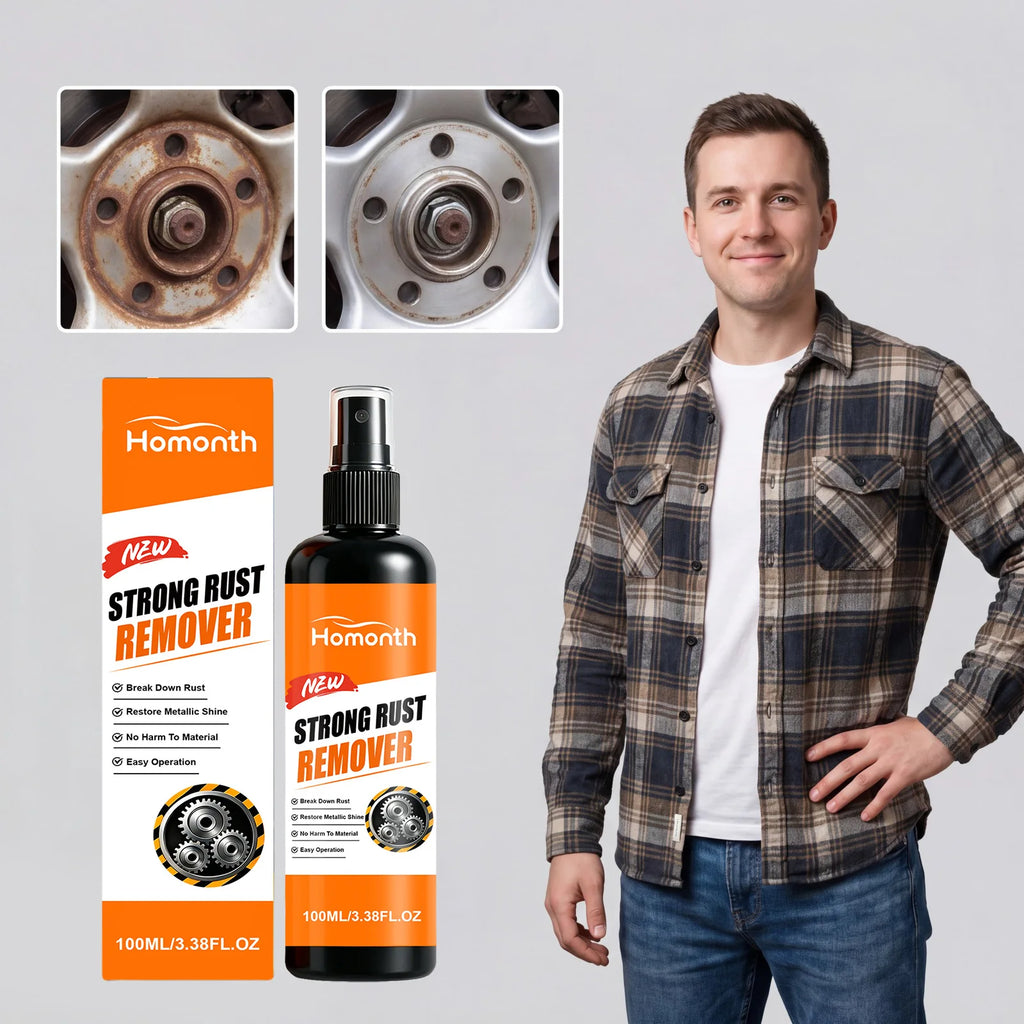 Car Rust Remover & Metal Polish Restorer 100ml – Paint Safe