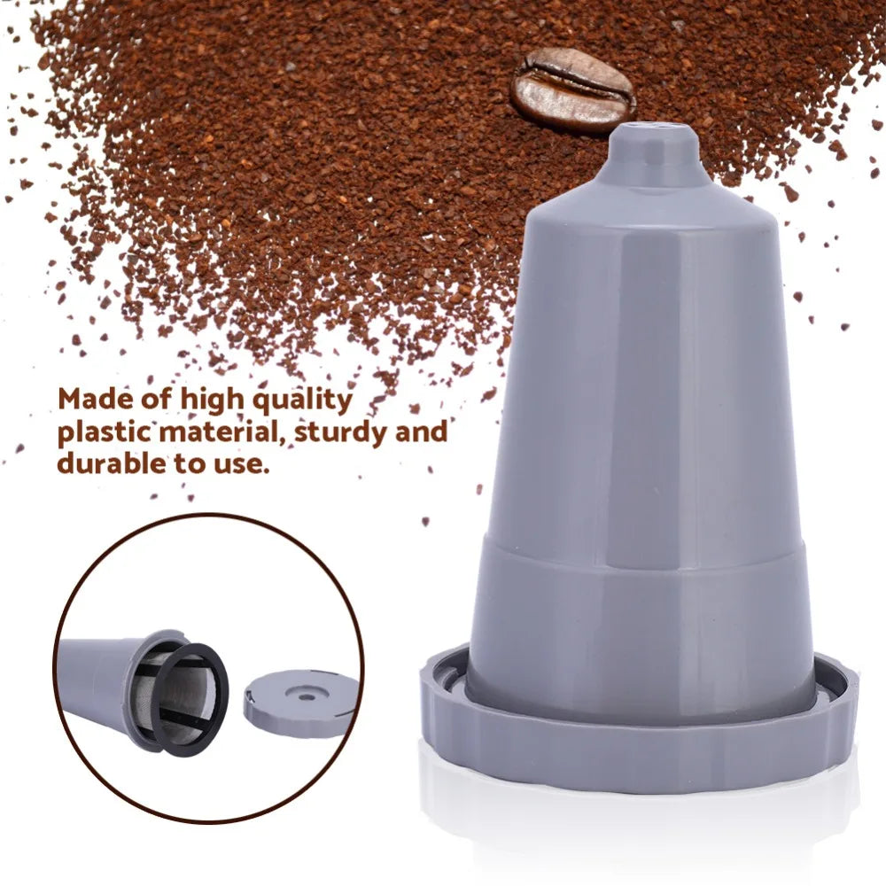 Reusable Stainless Steel Coffee Filter Basket – Cone Design
