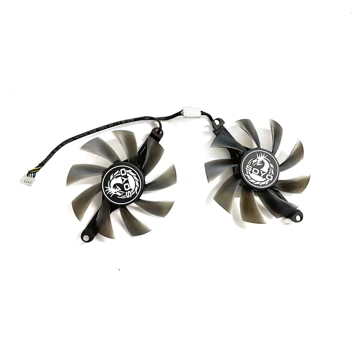SOYO RX 580 85MM 4-Pin Dual GPU Replacement Cooling Fan