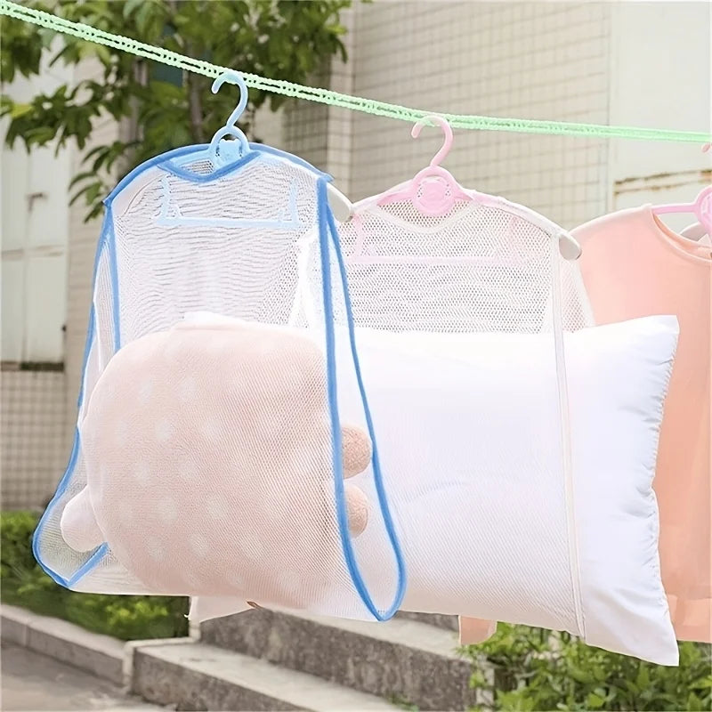Mesh Laundry Drying Net – Space-Saving Quick-Dry Hanging Rack