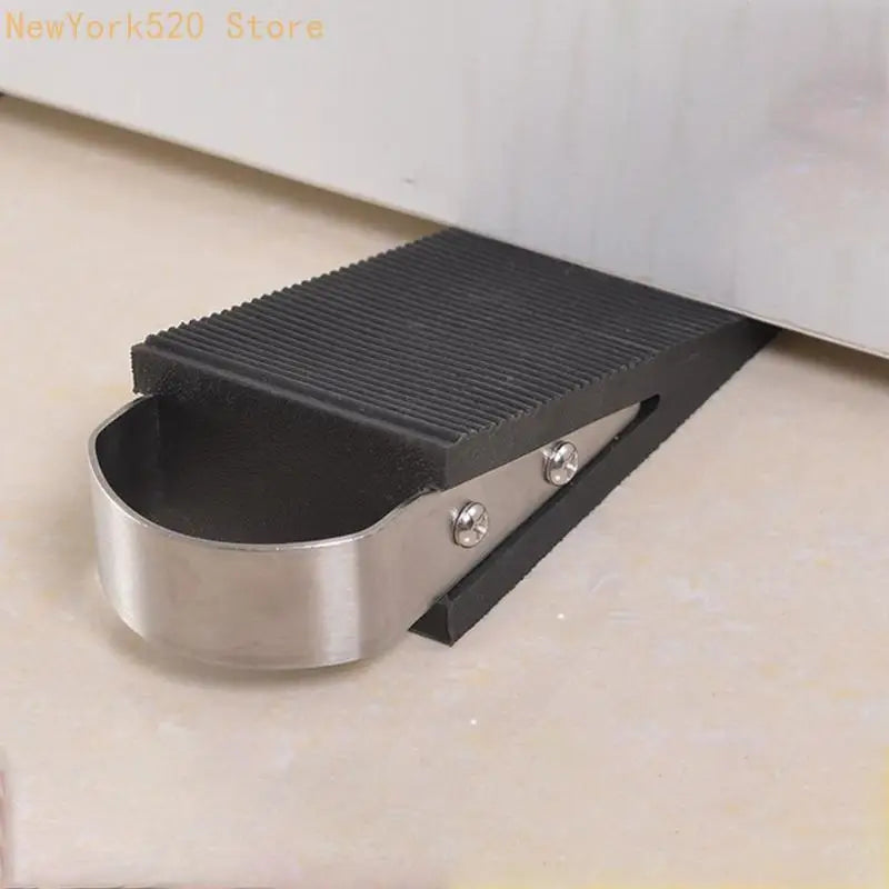 Heavy Duty Rubber & Steel Door Stop – All Floor Types