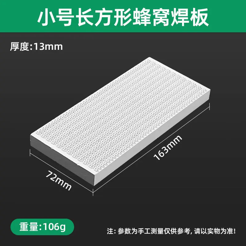 Quartz Honeycomb Refractory Brick – High-Temp Welding Board