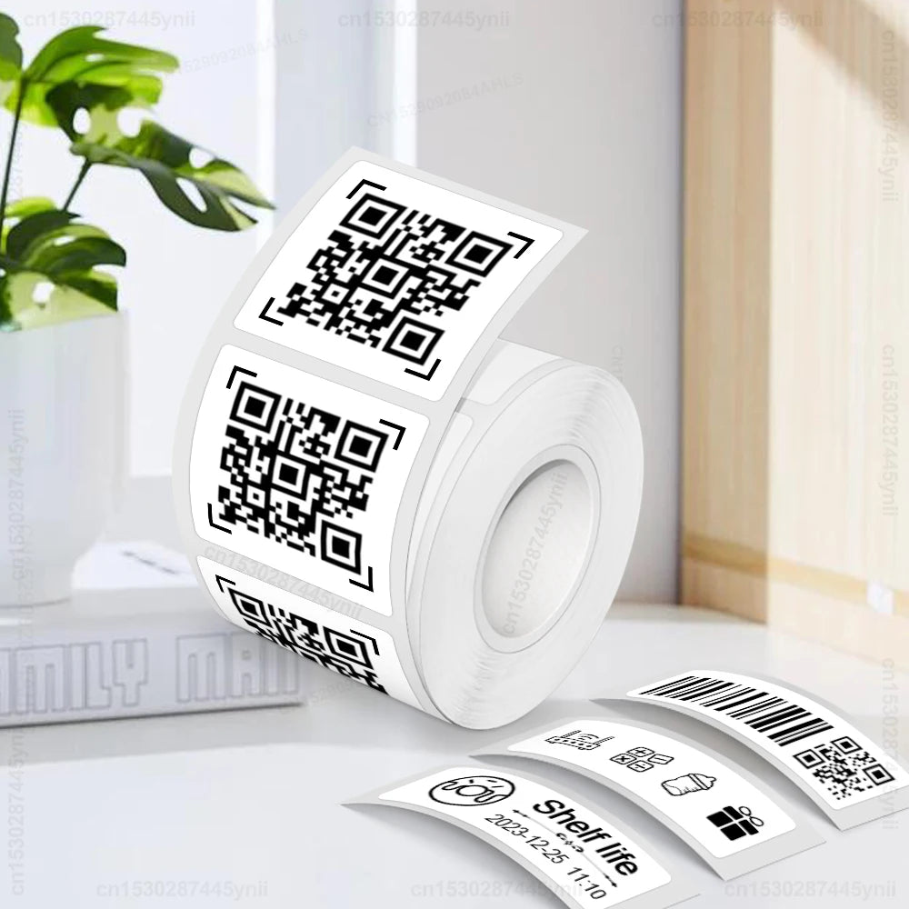 Labelwell E210 Thermal Label Rolls – Waterproof Self-Adhesive