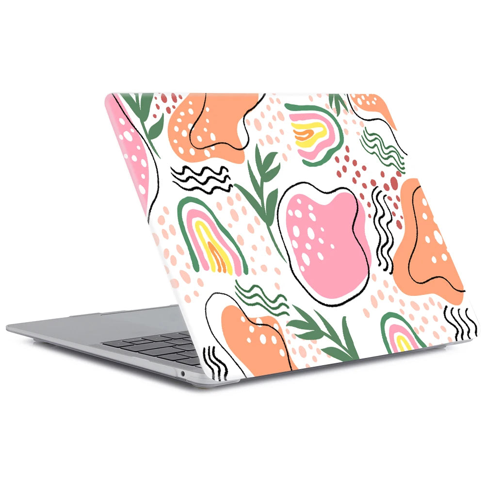 EGYAL MacBook Case – Pro 14 16 & Air 13 15 Graffiti Cover