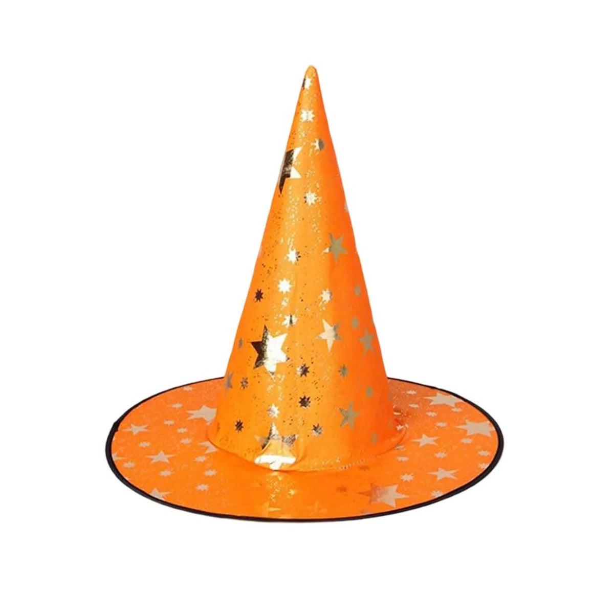 Halloween Witch Wizard Hat – Bronzing Pentagram Kids & Adults