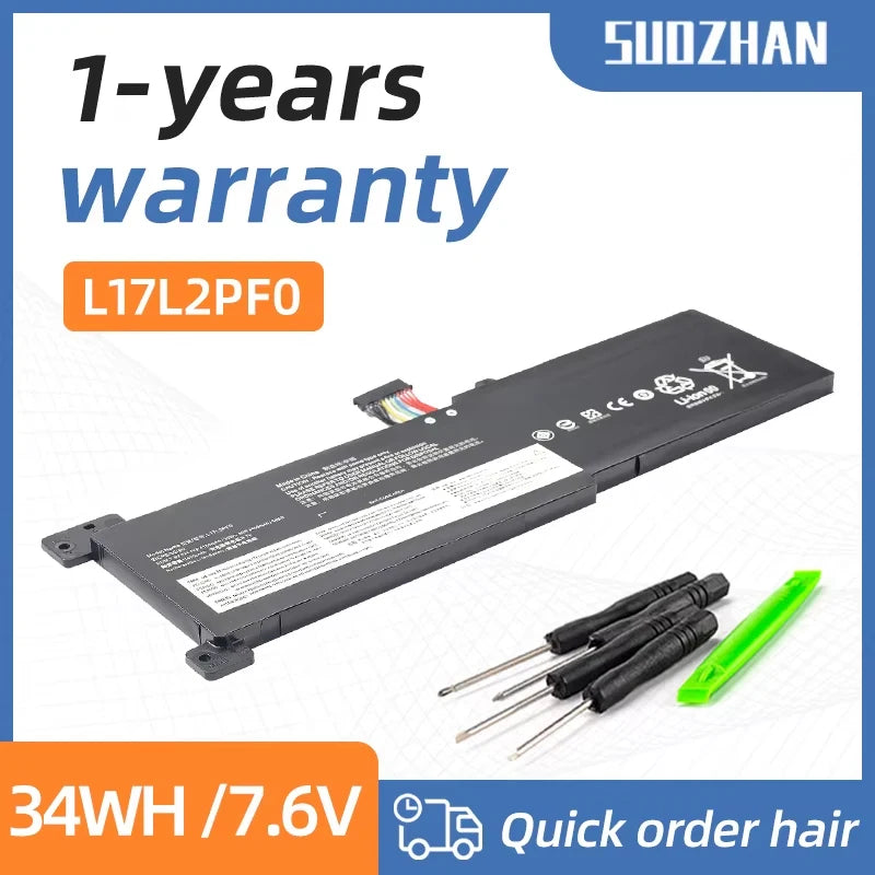 Lenovo IdeaPad 330 Battery L17L2PF0 L17M2PF0 7.6V 4610mAh