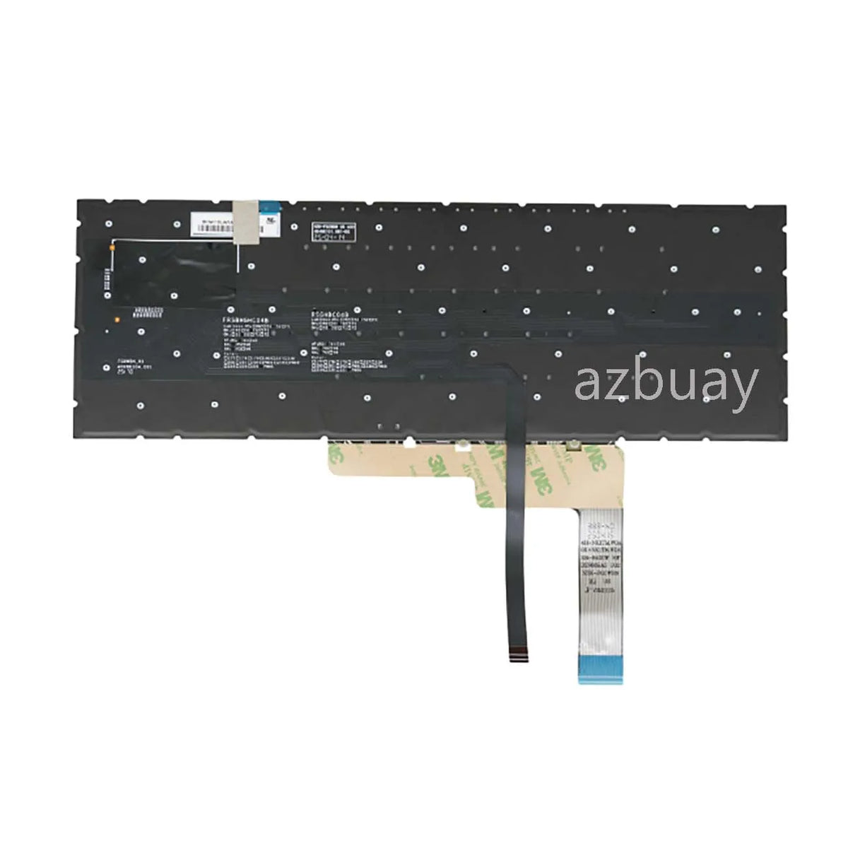 AZUBAY 24-Zone RGB Keyboard for MSI Pulse A17 AI+ Laptop