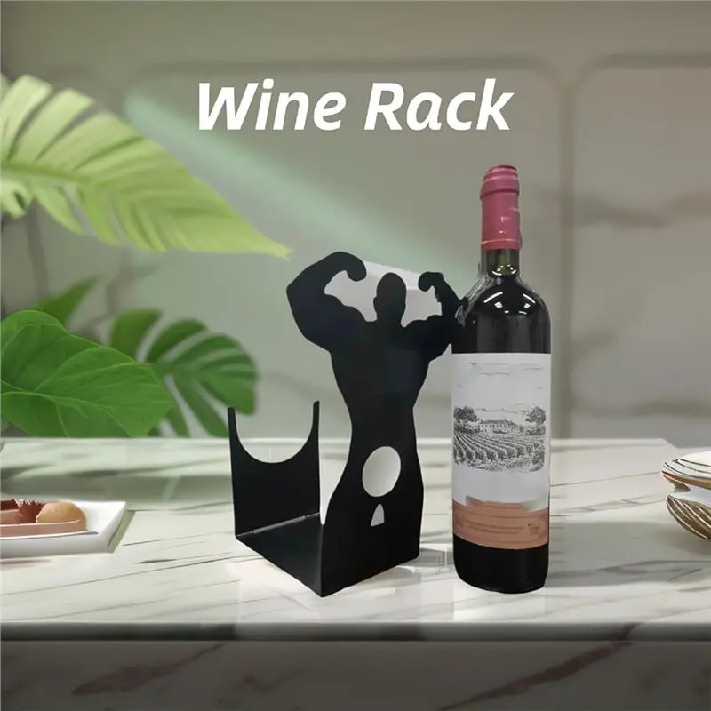 Freestanding Acrylic Wine Holder Rack – Funny Table Centerpiece