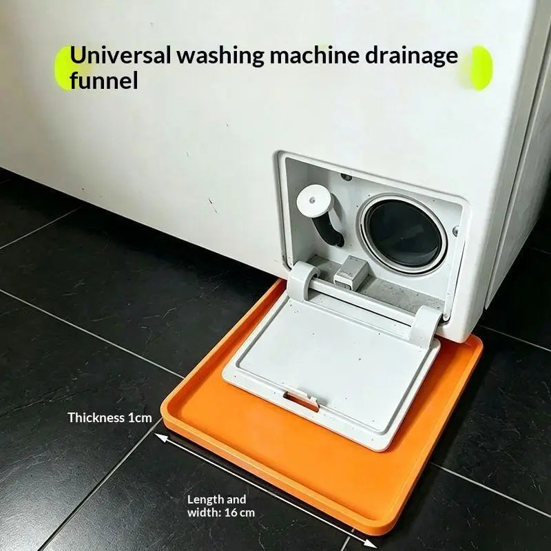 Washing Machine Drain Catch Tray – Leak-Proof PP Drip Pan