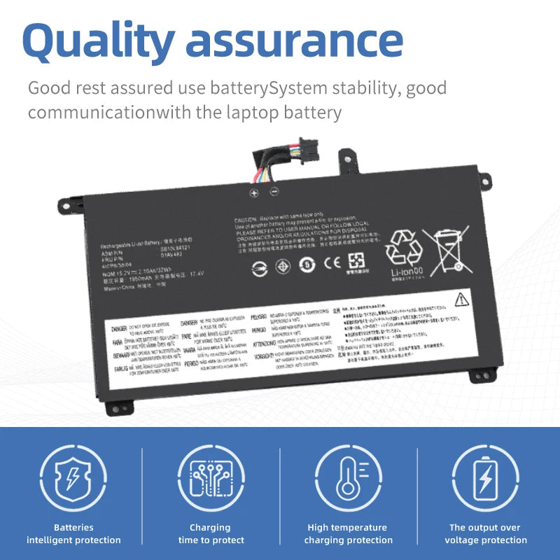 SUOZHAN 01AV493 Battery for Lenovo ThinkPad T570 T580 P51S P52S