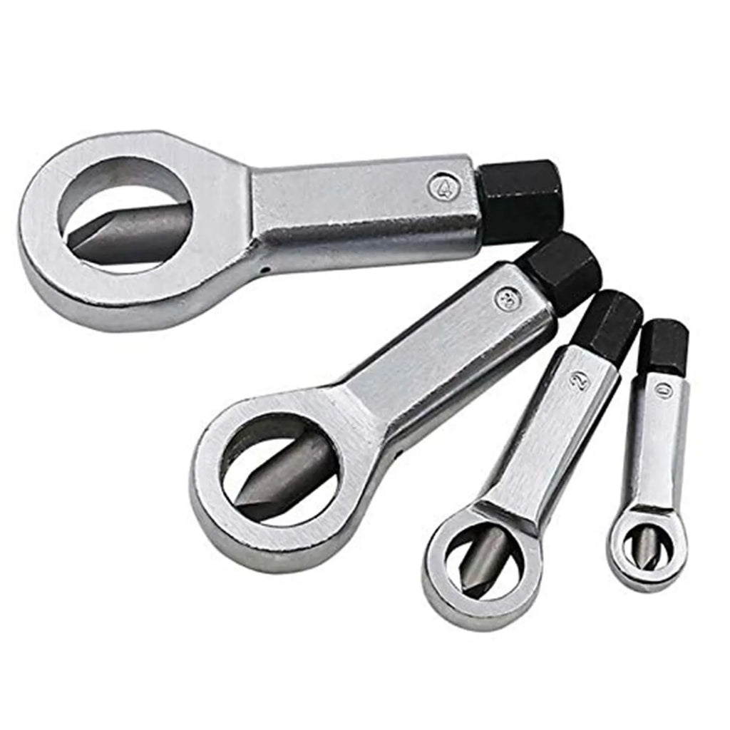 Heavy Duty Nut Splitter & Bolt Extractor Kit – 4 Sizes