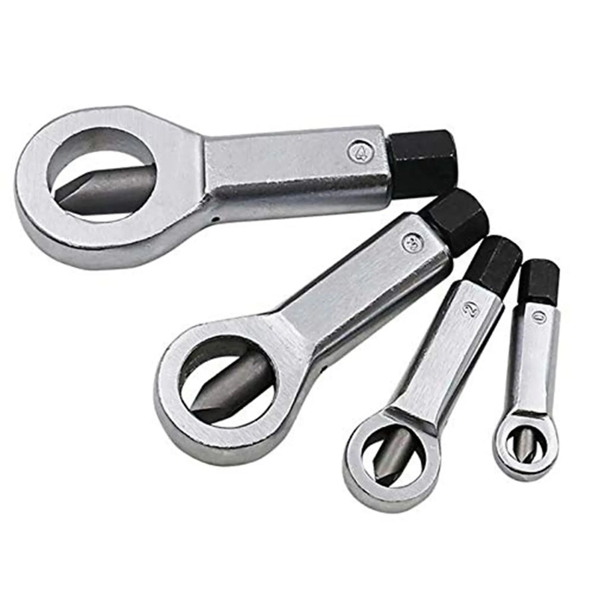 Heavy Duty Nut Splitter & Bolt Extractor Kit – 4 Sizes