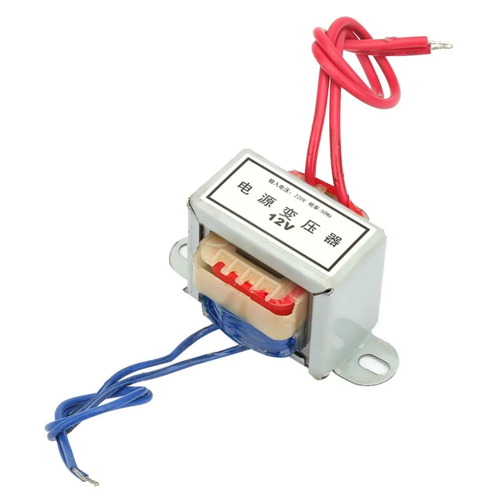 AC 220V to 12V/24V Power Transformer 5W EI Core Copper Wire