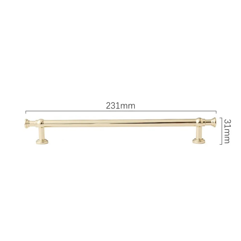 Zinc Alloy Cabinet Bar Pulls – Drawer & Cupboard Handles