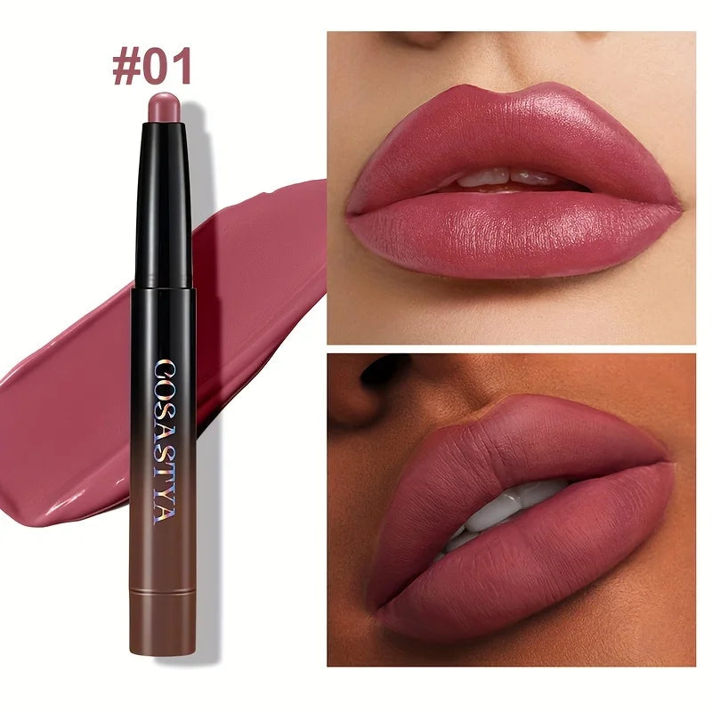 VIBE Matte Lip Crayon – Waterproof High-Pigment Lipstick