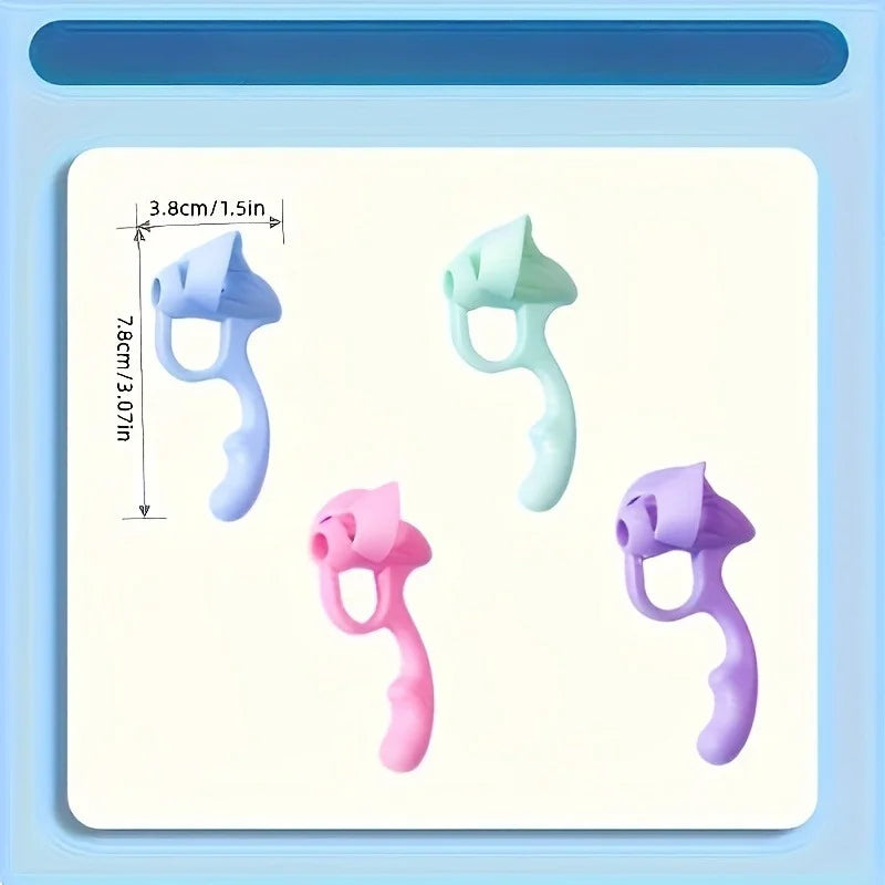 Soft Gel Pencil Grip Correctors for Handwriting – 2/4 Pcs