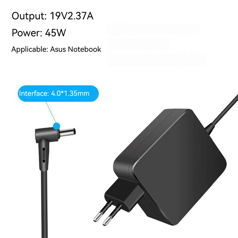 19V 2.37A 45W AC Adapter Charger for Asus VivoBook 4.0×1.35mm