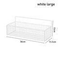Wall Mount Bathroom Storage Grid Shelf – Organizer Rack