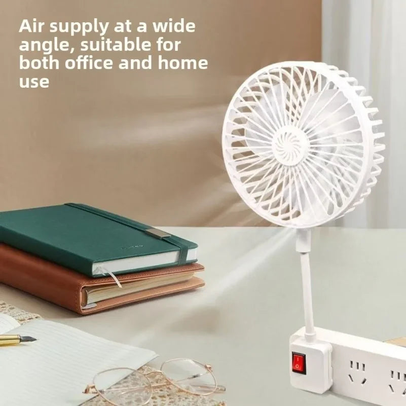 VIBE 360° Wall Socket Fan – Quiet 5W Space-Saving Plug-In Fan