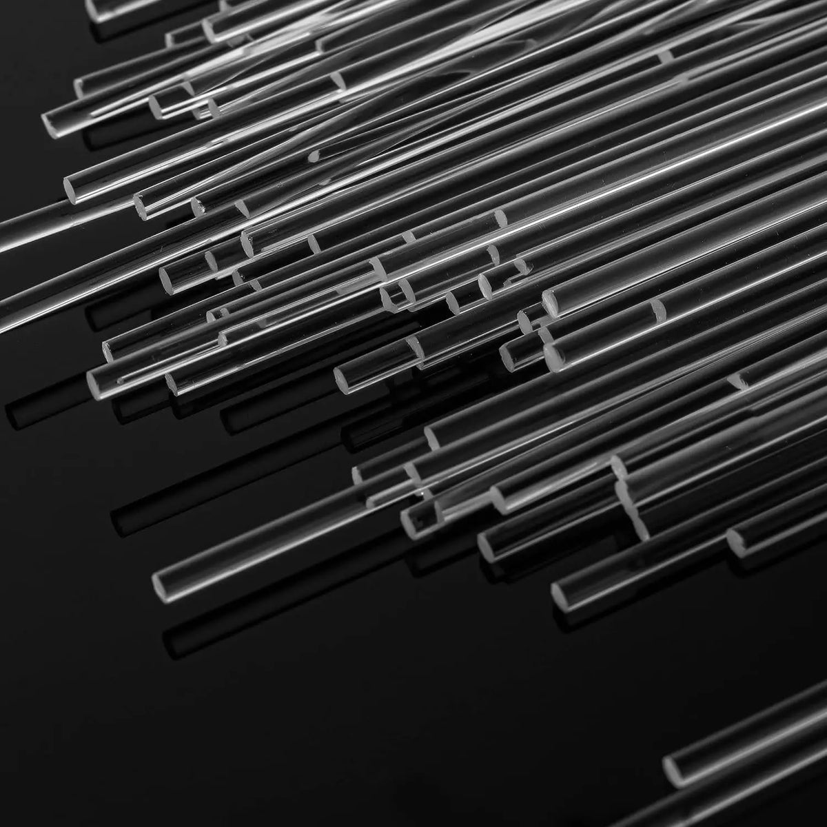 Clear Acrylic Rods 10cm – Cake Topper & DIY Dowel Sticks