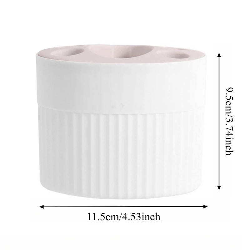 Toothbrush Holder Bathroom Organizer Stand | Drainage Holes