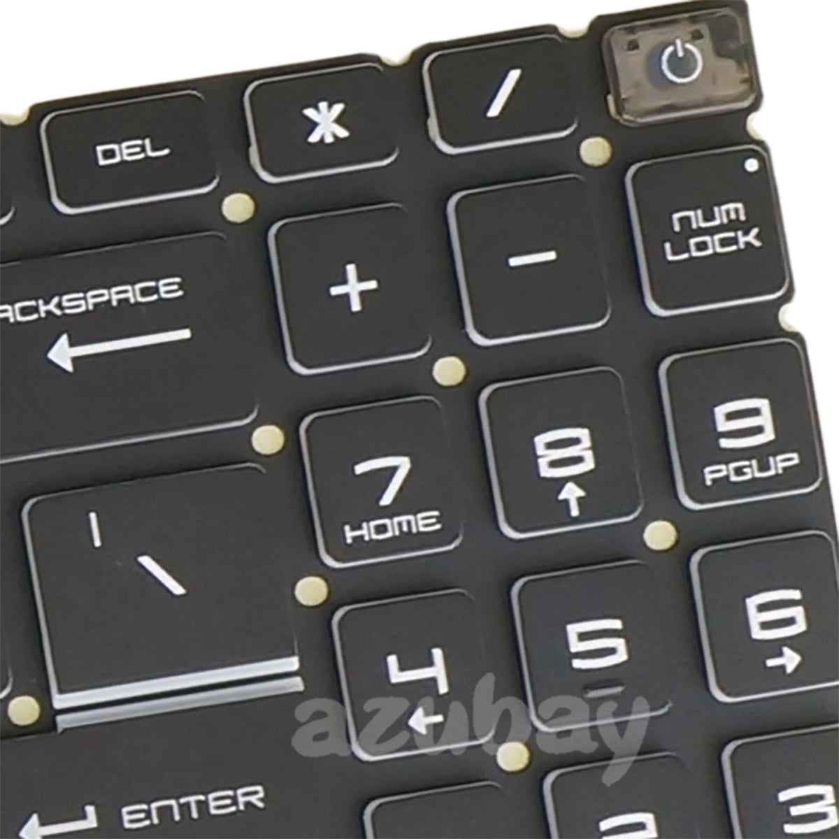 AZUBAY MSI Katana 17 A15 A17 AI Keyboard 4-Zone RGB US Layout